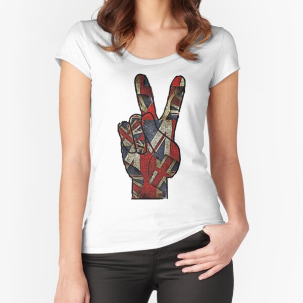 Brexit victory 1 Fitted Scoop T-Shirt