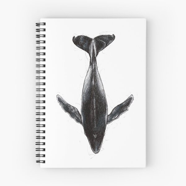 Item preview, Humpback Whale From Above Scribble designed and sold by ArtyOrca.