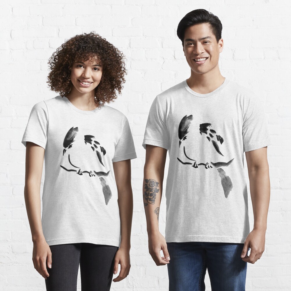 Buy Love Birds Hashtag Customizable Couple T-Shirt Online India