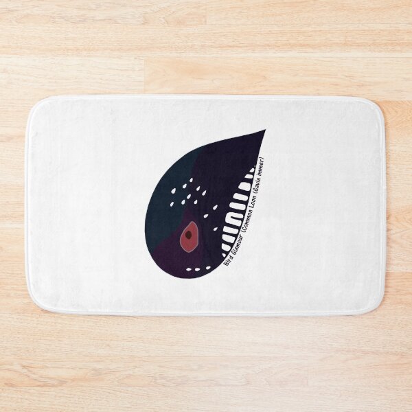 Item preview, Bird Glamour - Common Loon (Small Text) designed and sold by BirdGlamour.