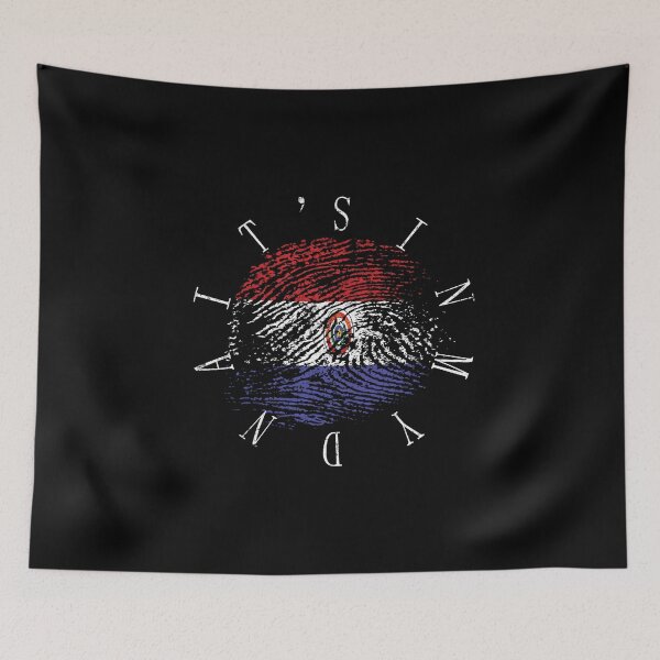 Item preview, It's In My Dna Paraguay Vintage Flag Paraguayan Retro Gift designed and sold by Grabitees.