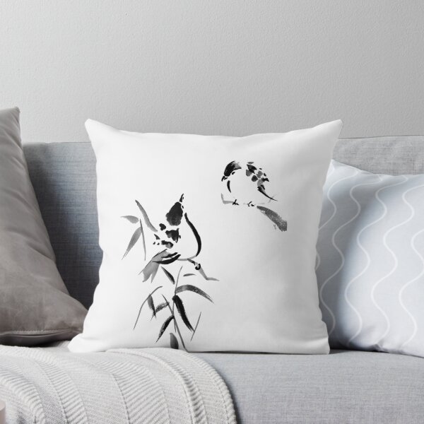 Aperçu de l'œuvre Petits oiseaux Sumi-e Nr 42 créée et vendue par Heatherian.