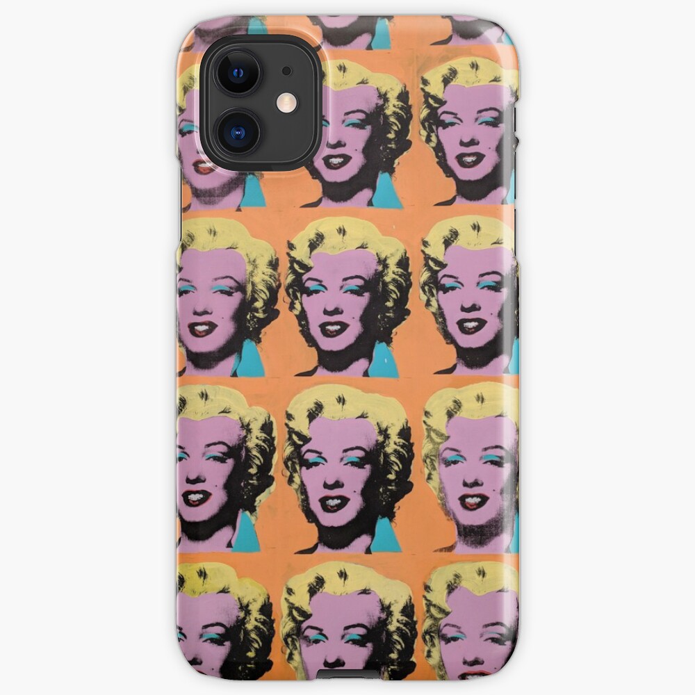 Andy Warhol Marilyn Monroe Iphone Case Cover By Alwinraju Redbubble