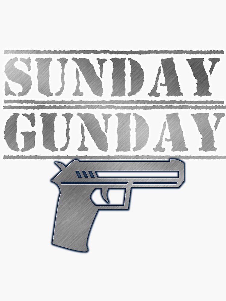 Sunday Gunday Handgun Shooting Pistol Firearms T Shirt Sunday Gunday Handgun Shooting Pistol Firearms T Shirt