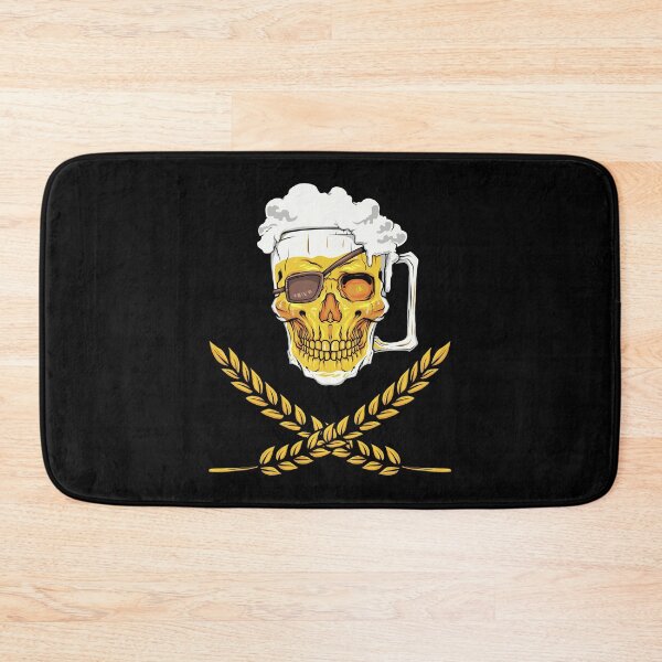 Item preview, Beer Mug Pirate Skull - Brewery Emblem - Alcohol designed and sold by anziehend.