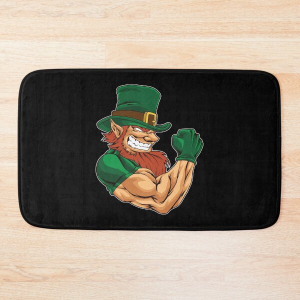 Item preview, Bodybuilder Leprechaun - Training Fitness Gym  designed and sold by anziehend.