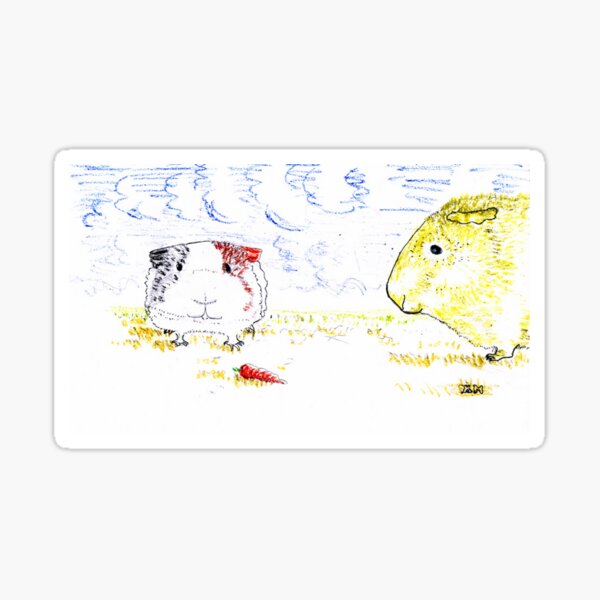Guinea Pigs Sticker