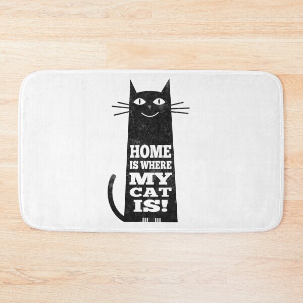Item preview, Home is where my cat is! designed and sold by criarte.
