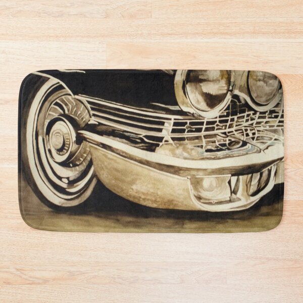 Item preview, grille, american car, chrome, retro auto, vintage car designed and sold by bastidecreation.