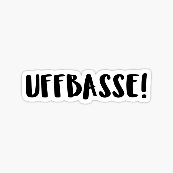 Artikel-Vorschau von Uffbasse!, designt und verkauft von The5thDesign.