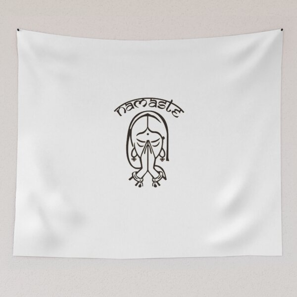 Item preview, Namasté "I greet the divine which is in you" designed and sold by Ahimsazen.