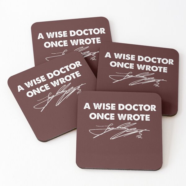 Item preview,  A Wise Doctor Once Wrote Joke Funny Doctor Gift designed and sold by Sarah38.