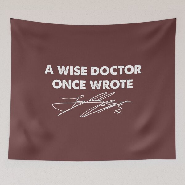 Item preview,  A Wise Doctor Once Wrote Joke Funny Doctor Gift designed and sold by Sarah38.