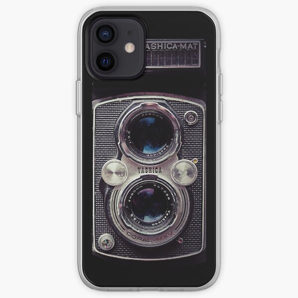 Vintage Camera - Yashica Mat, Retro Photography iPhone Soft Case