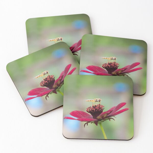 Item preview, Hoverfly on a Flower designed and sold by ansaharju.
