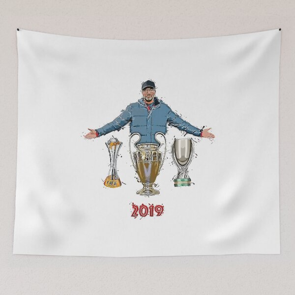 Item preview, Liverpool Treble 2019 fc Klopp designed and sold by m9homas.