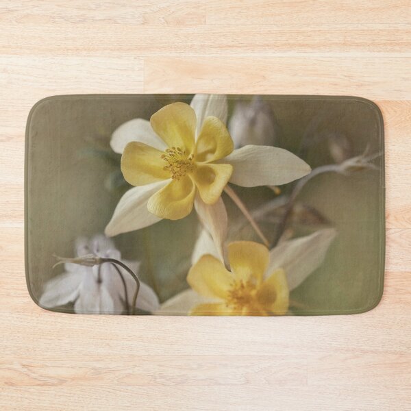 Item preview, White and yellow columbines designed and sold by JBlaminsky.