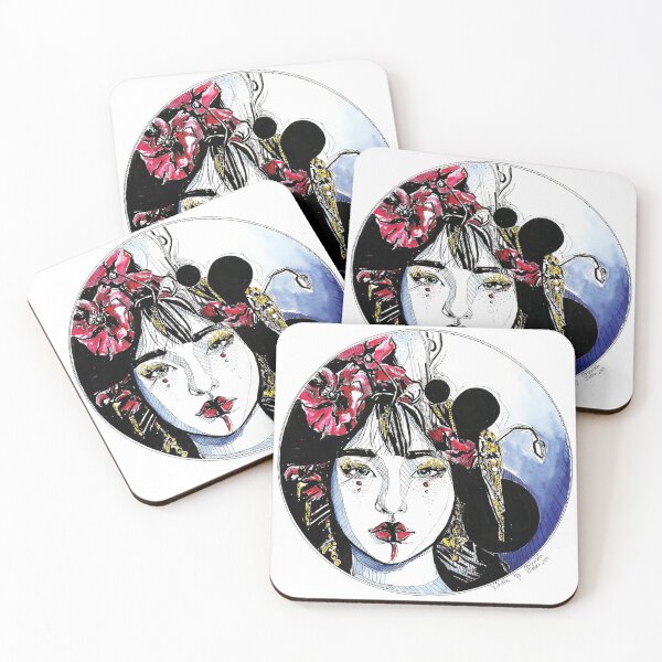 Item preview, Asian woman fantasy drawing - XIOBHA designed and sold by ARTbubble.