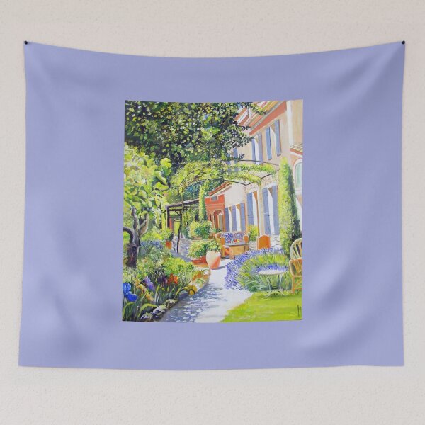 Item preview, Provencal landscape, house in the south, mas in Provence, old mas, designed and sold by bastidecreation.