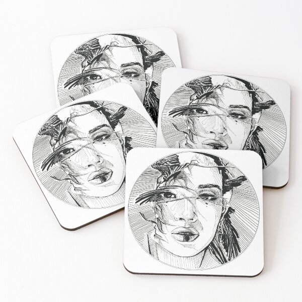 Item preview, Asian woman fantasy drawing - ZANG ZI designed and sold by ARTbubble.