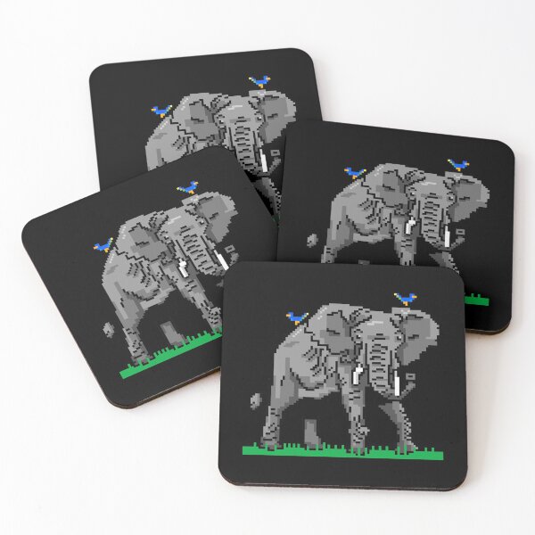 Item preview, Elefante de píxeles designed and sold by CharlieCreator.