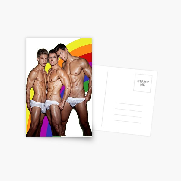 Sexy threesome Postcard
