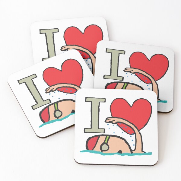 Item preview, I Love Swimming designed and sold by Mark-Ewbie.