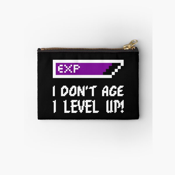 Item preview, EXPing Level Purple White designed and sold by CharlieCreator.