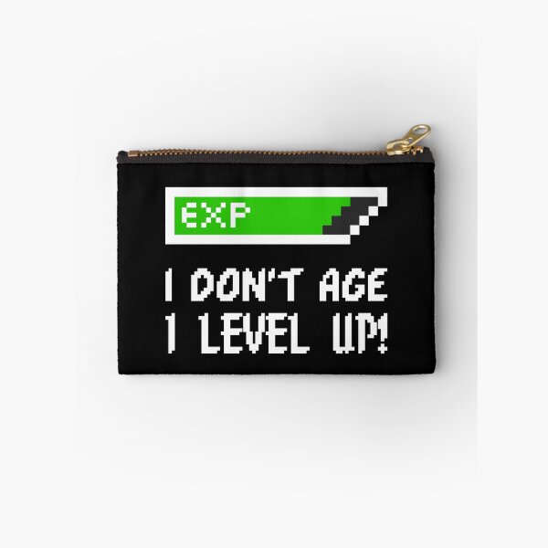 Item preview, EXPing Level Green White designed and sold by CharlieCreator.