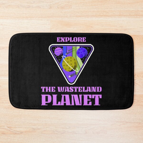 Item preview, EXPLORE THE WASTELAND PLANET PINK designed and sold by CharlieCreator.