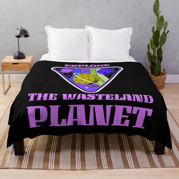 Item preview, EXPLORE THE WASTELAND PLANET PINK designed and sold by CharlieCreator.