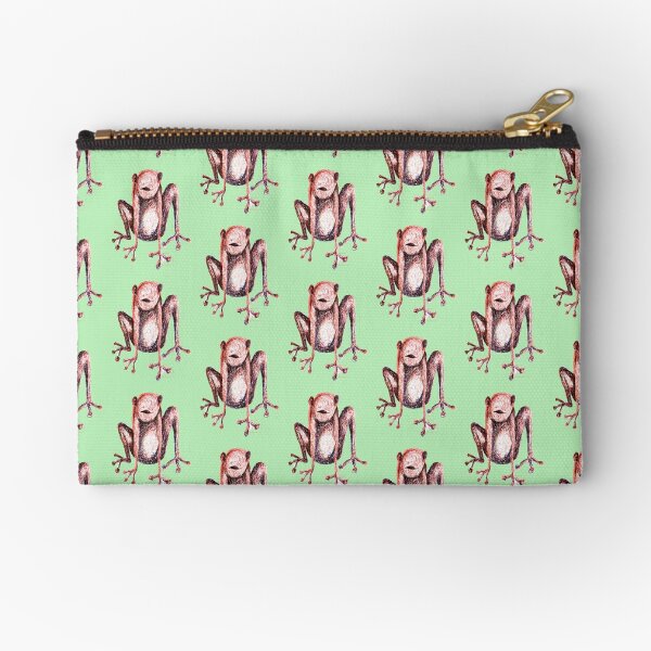 strange frog Zipper Pouch