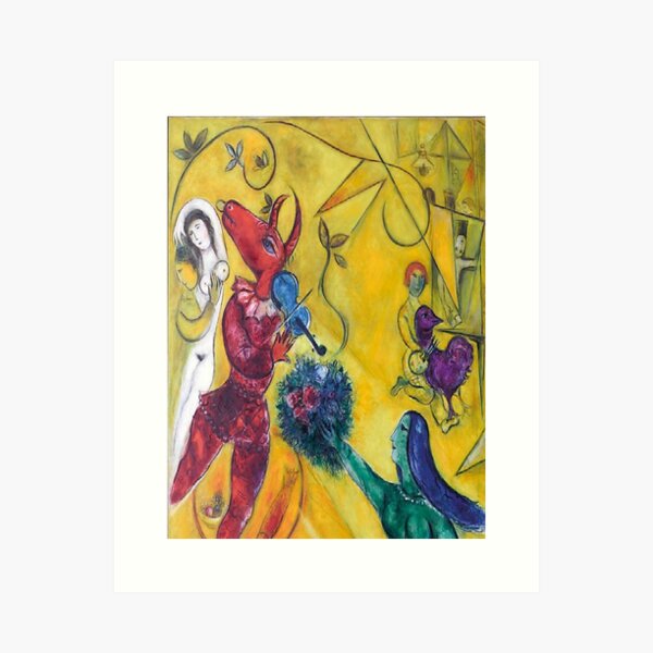 la danse Art Print