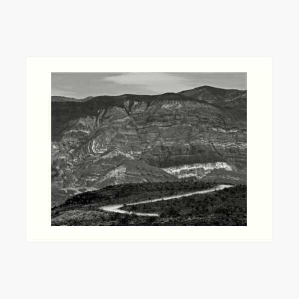 Padre Point Rainbow Rock Art Print