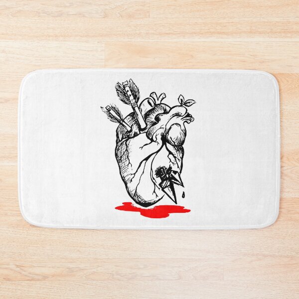 Item preview, Bleeding Heart Illustration designed and sold by RAWWR.