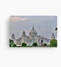 Victoria Memorial Hall, Calcutta, Kolkata Canvas Print