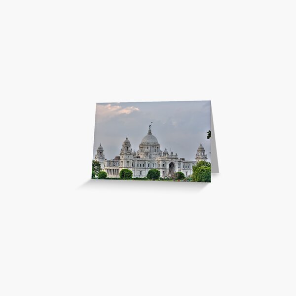 Victoria Memorial Hall, Calcutta, Kolkata Greeting Card