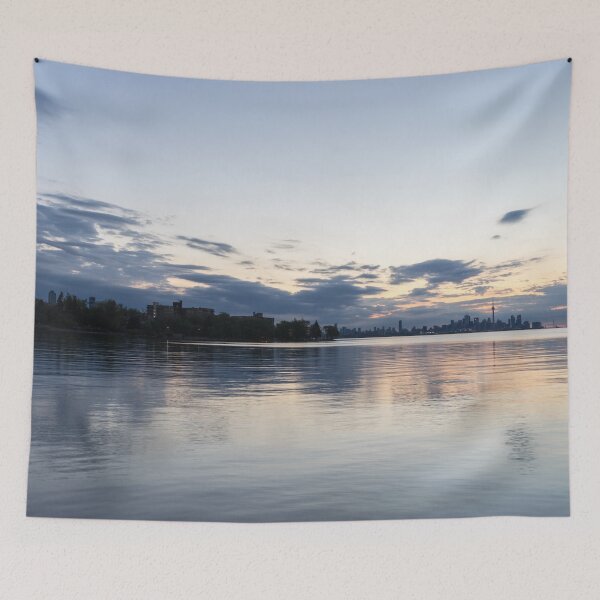 Item preview, Silk and Velvet - Eirenic Morning at Torontos Waterfront designed and sold by Georgia Mizuleva.