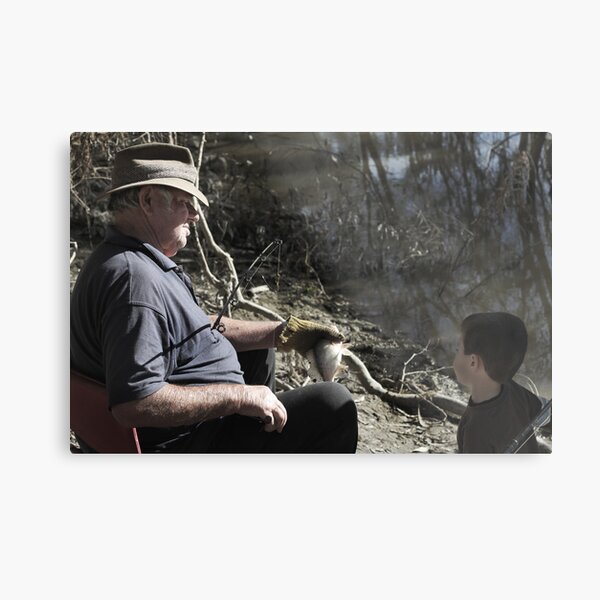 Yeah its a fish, Dont put it near ME. Metal Print