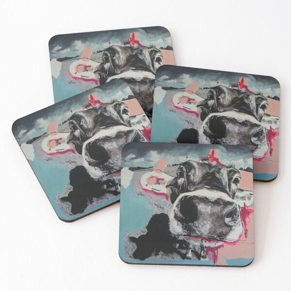 Item preview, Cow close up & nose painting  - I am clever no matter what they say designed and sold by ARTbubble.