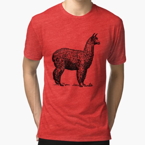 alpaca christmas shirt