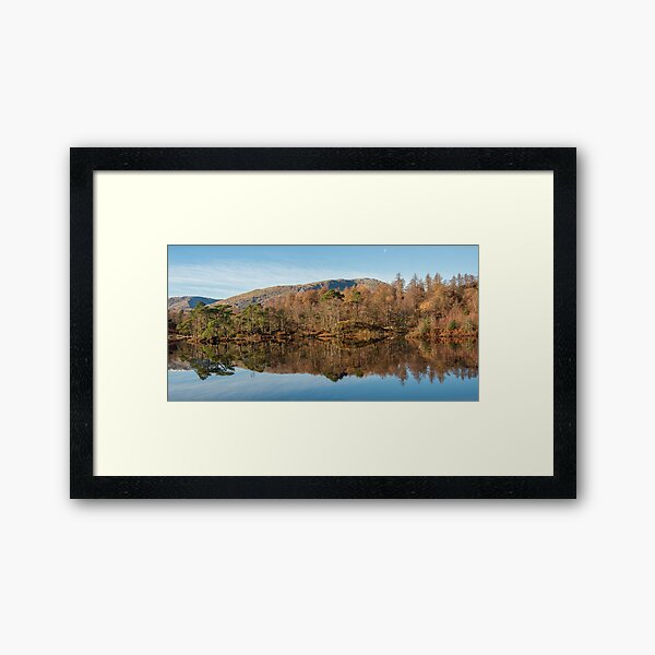 Reflection on Tarn Hows Framed Art Print