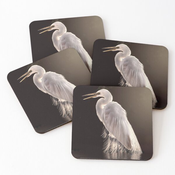 Item preview, Egret in the shade designed and sold by Brian Tarr.