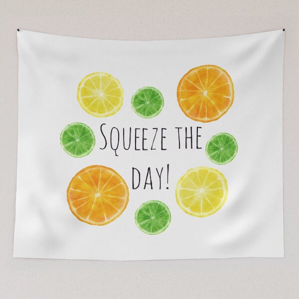 Item preview, Squeeze the day citrus pattern designed and sold by KeytonDesign.