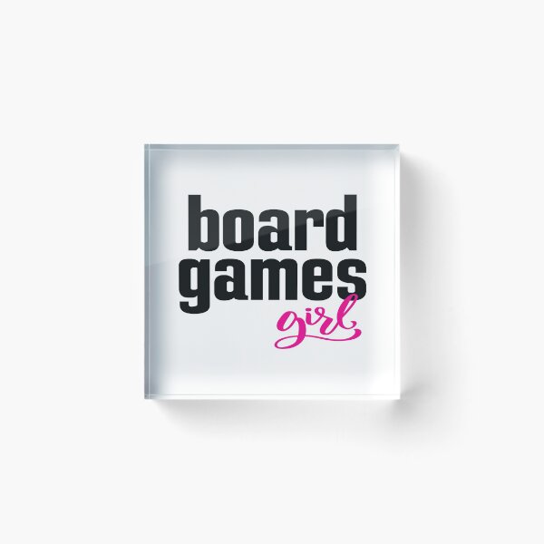 Item preview, Board Games Girl designed and sold by ProjectX23.