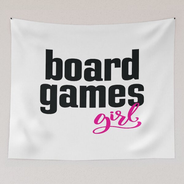 Item preview, Board Games Girl designed and sold by ProjectX23.