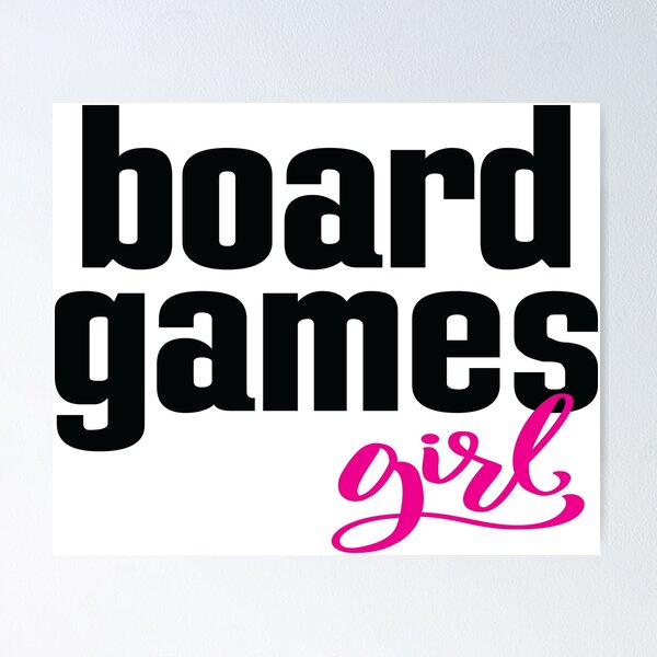 Item preview, Board Games Girl designed and sold by ProjectX23.
