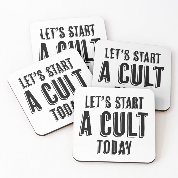 Item preview, Let's Start a Cult designed and sold by InspiredQuotes.