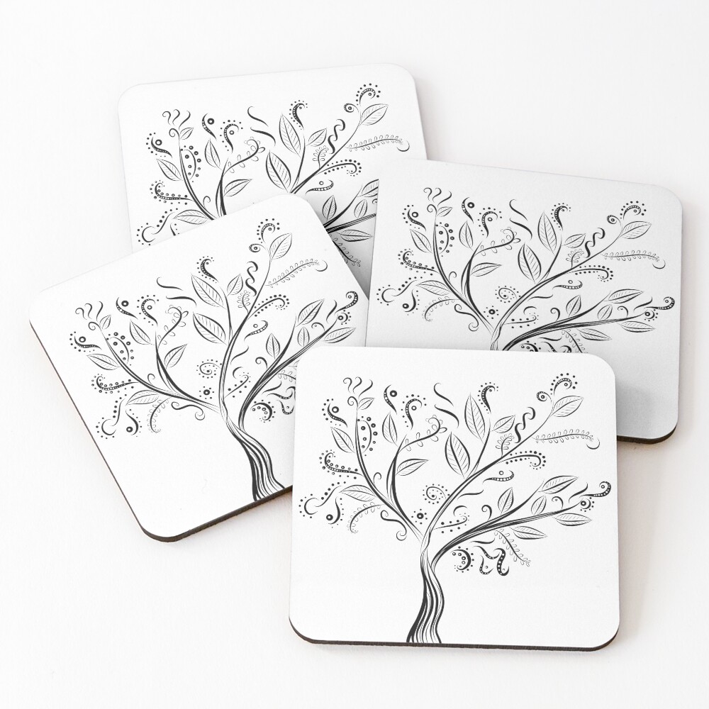 Item preview, Coasters (Set of 4) designed and sold by Li-Bro.