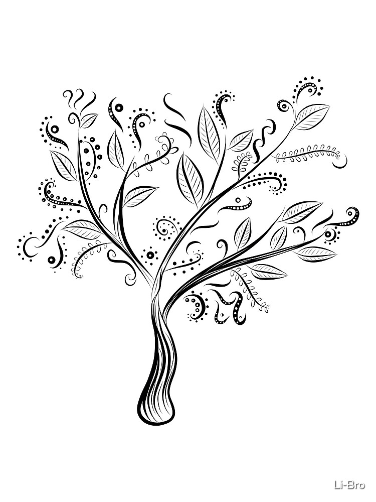 Thumbnail 3 of 3, Scarf, magic tree designed and sold by Li-Bro.